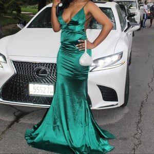 Abyss by Abby Emerald Green “Rose” Dress